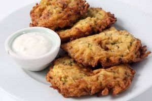 Zucchini pancakes