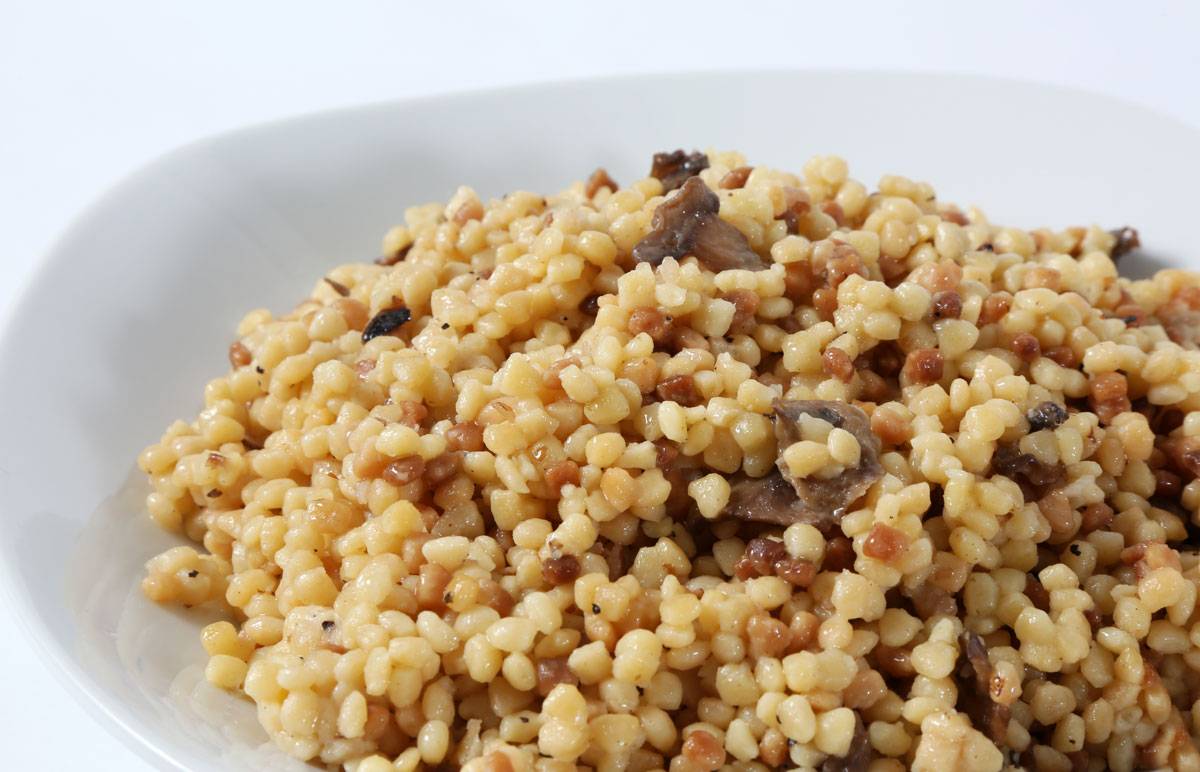 Egg Barley & Mushroom