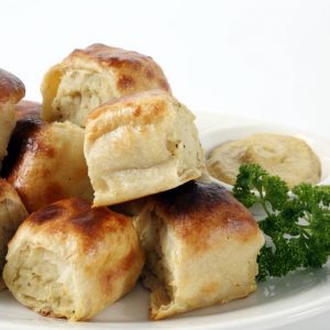 Handmade Potato Cocktail Knishes